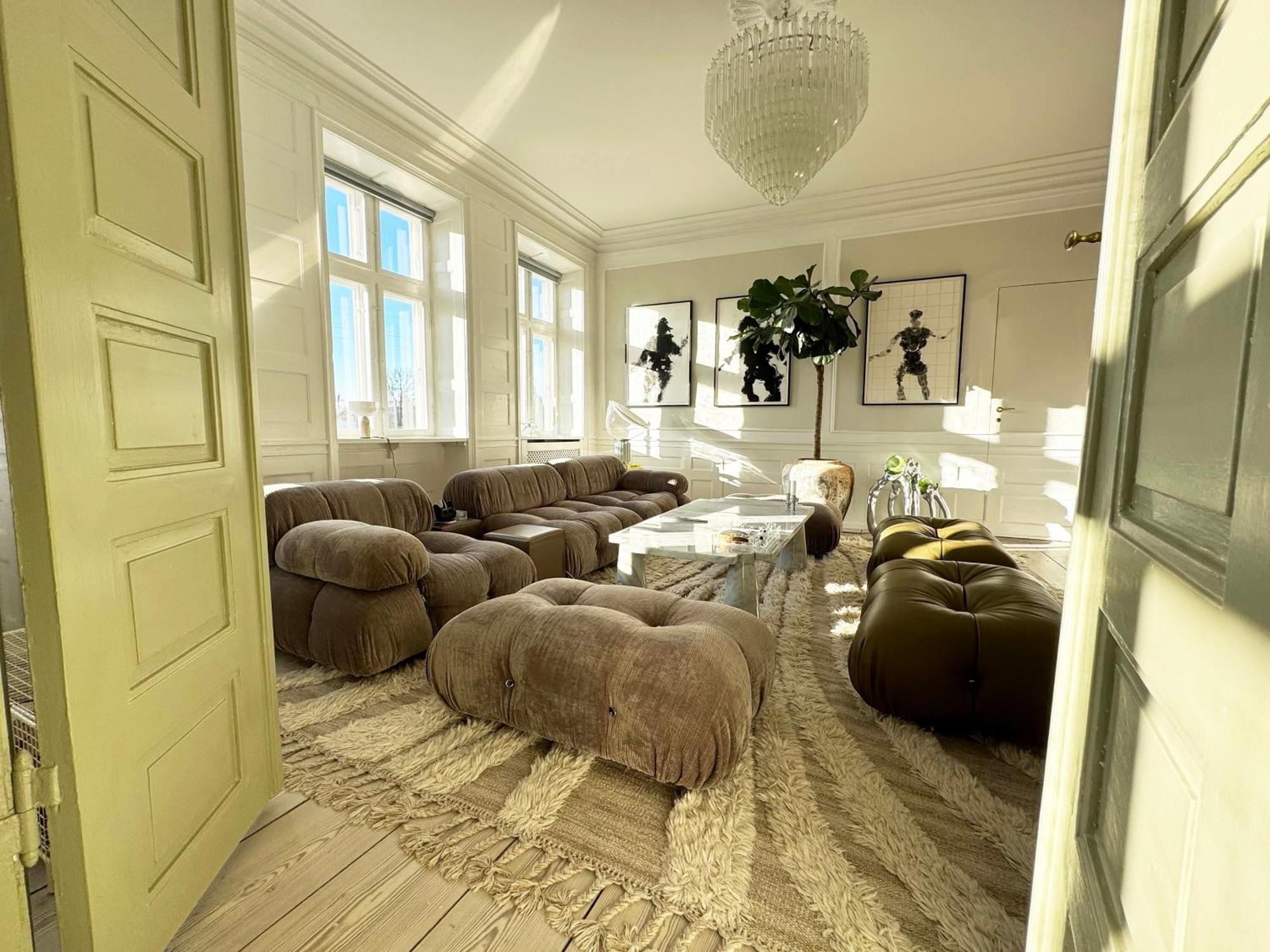 Luxury 'Kings Garden View' 260M2 Prime Located Flat Apartment Copenhagen Exterior photo
