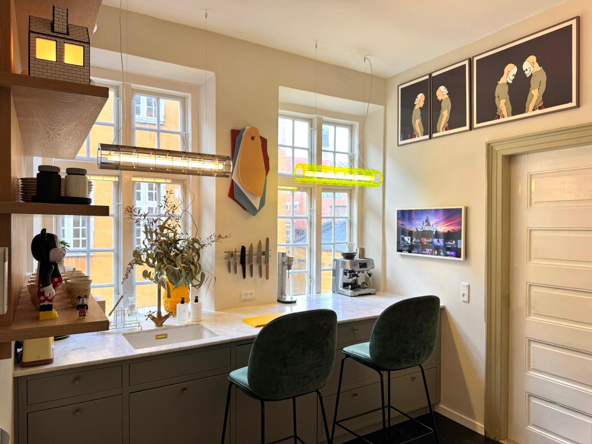 Luxury 'Kings Garden View' 260M2 Prime Located Flat Apartment Copenhagen Exterior photo
